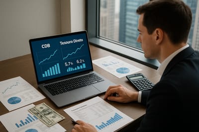 Investir R$ 50 mil em CDB ou Tesouro Direto: Qual é o Melhor Retorno?