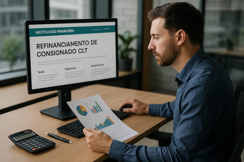 Novidade no refinanciamento de consignado CLT