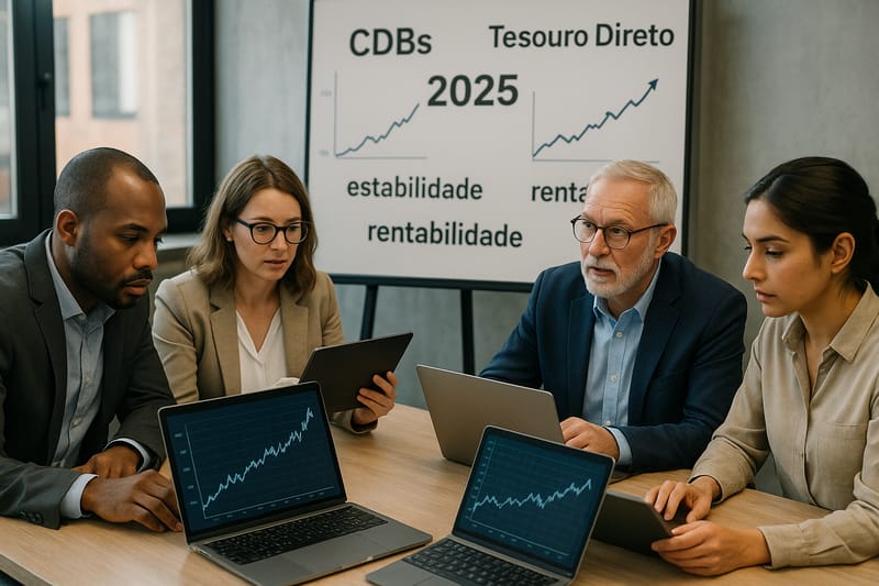 Investidores preferem CDBs ou Tesouro Direto em 2025?