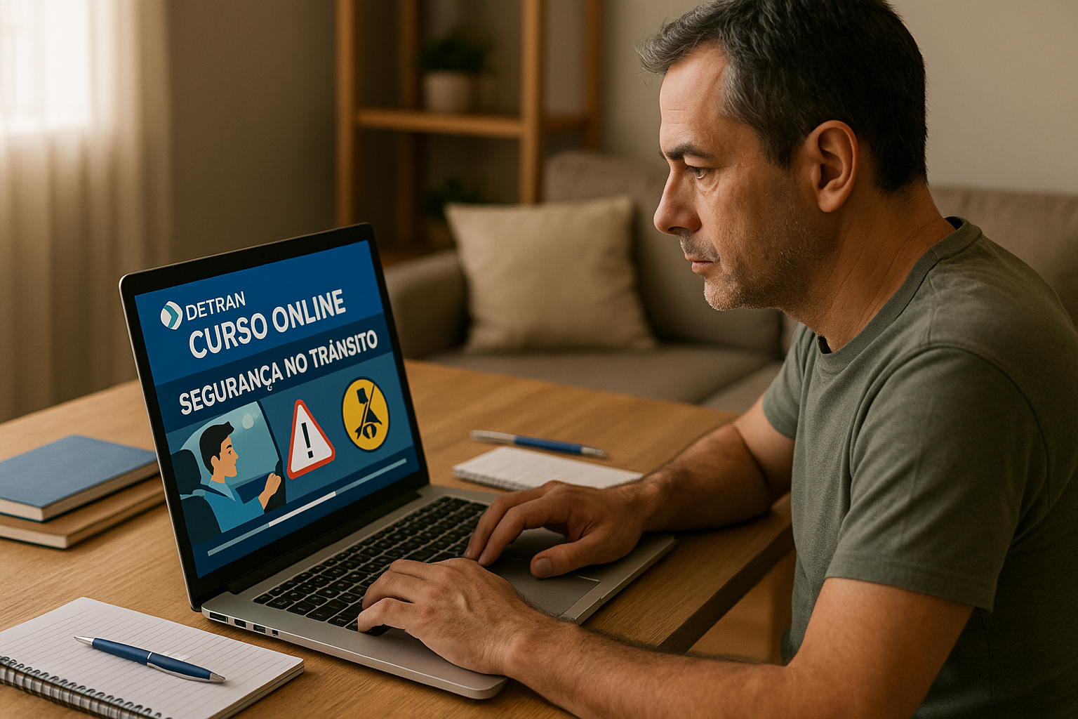 Detran oferece cursos online: saiba como se inscrever