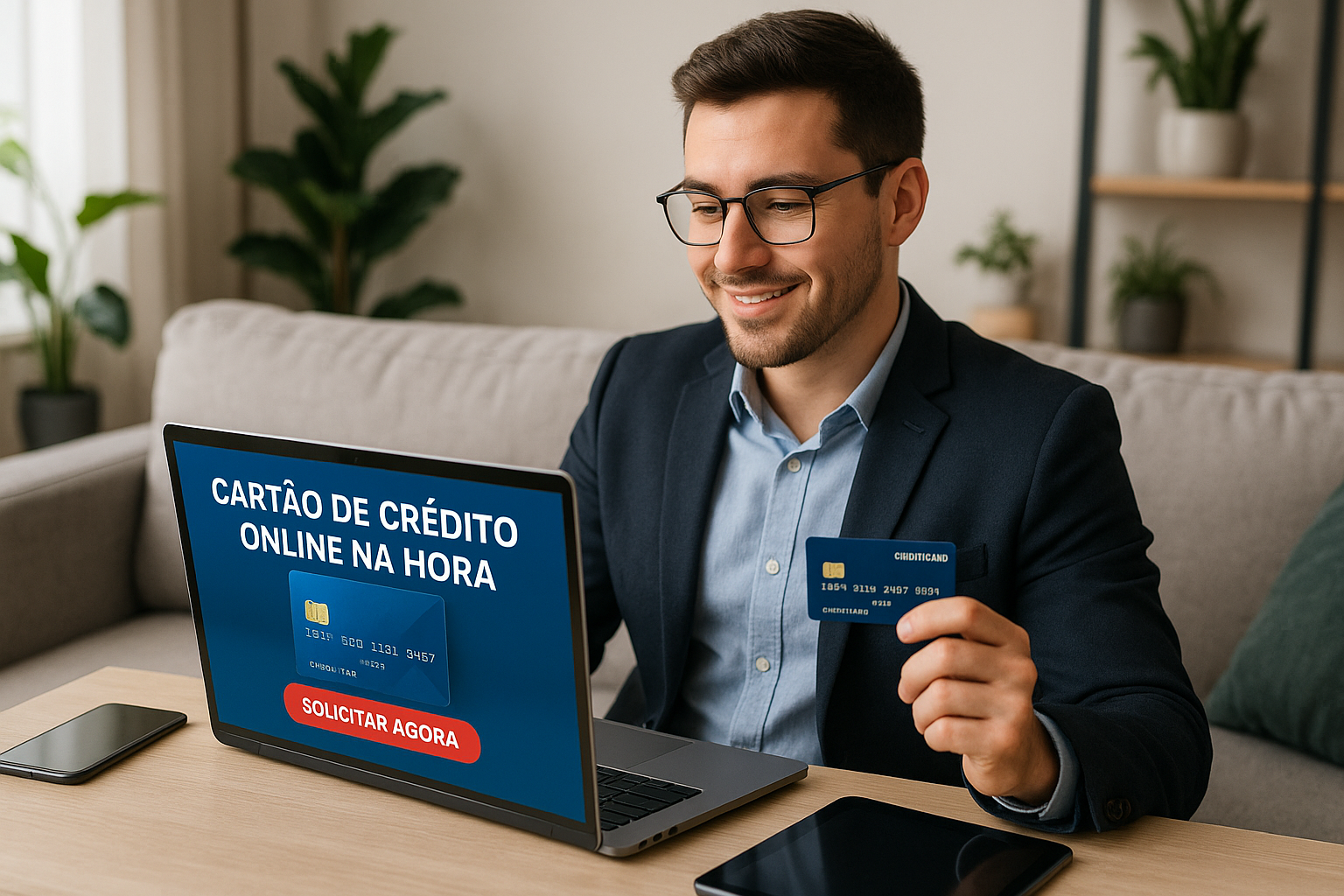 Cartão de Crédito Online na Hora: Praticidade Imediata