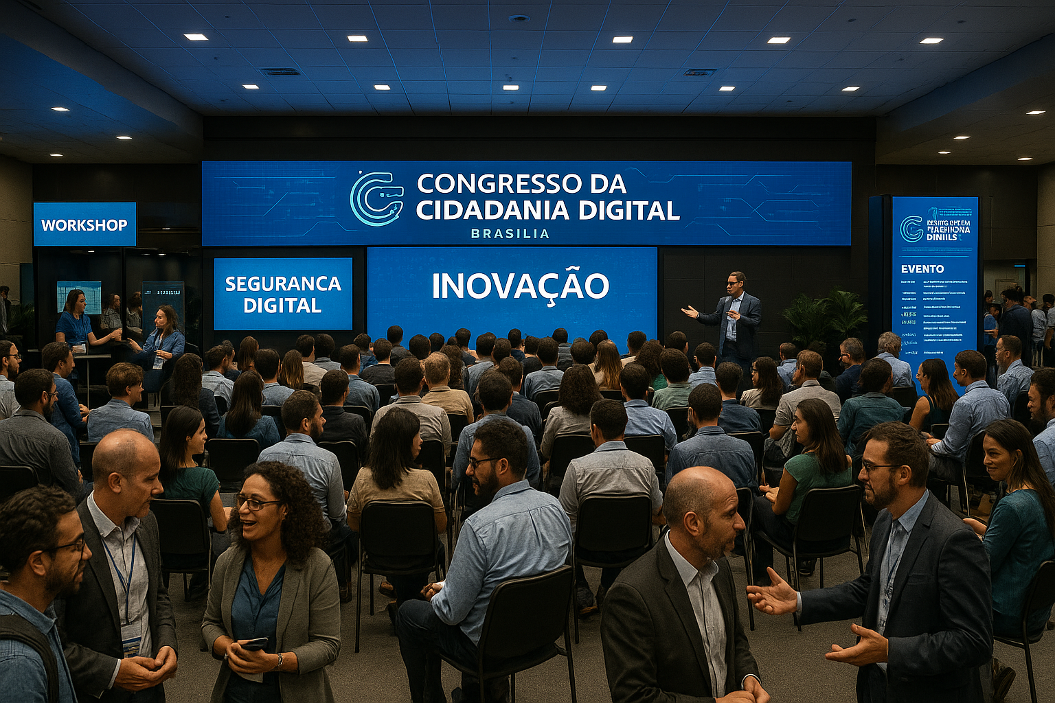 Congresso de Cidadania Digital em Brasília