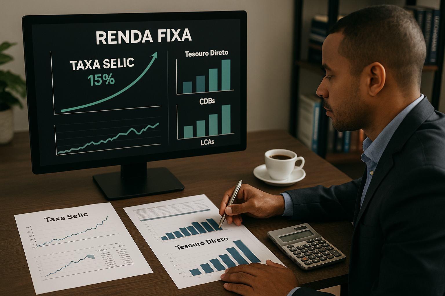 Taxa Selic a 15%: Quanto Rendem R$ 10 mil na Renda Fixa?